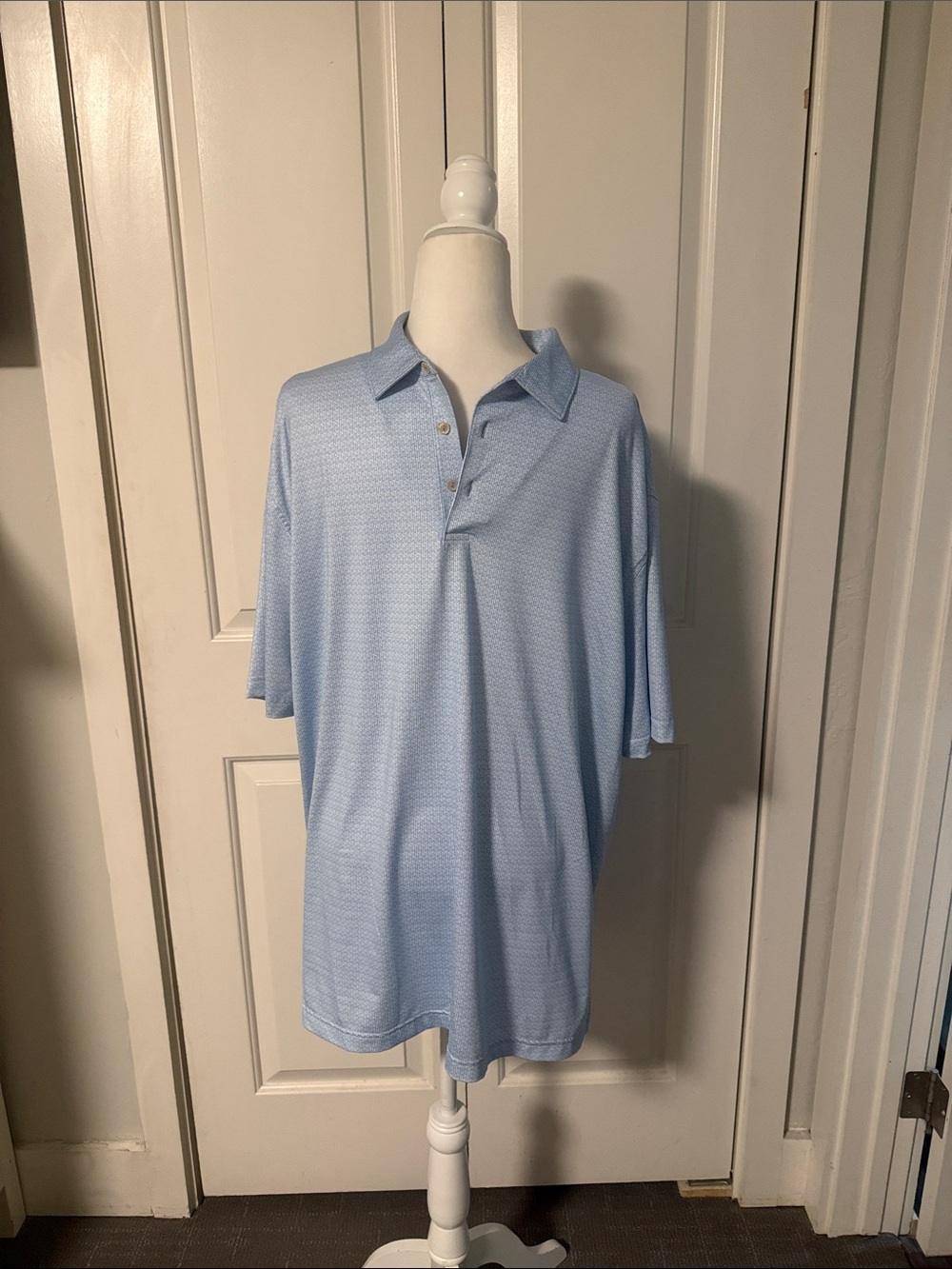 Peter Millar Light Blue Polo Shirt